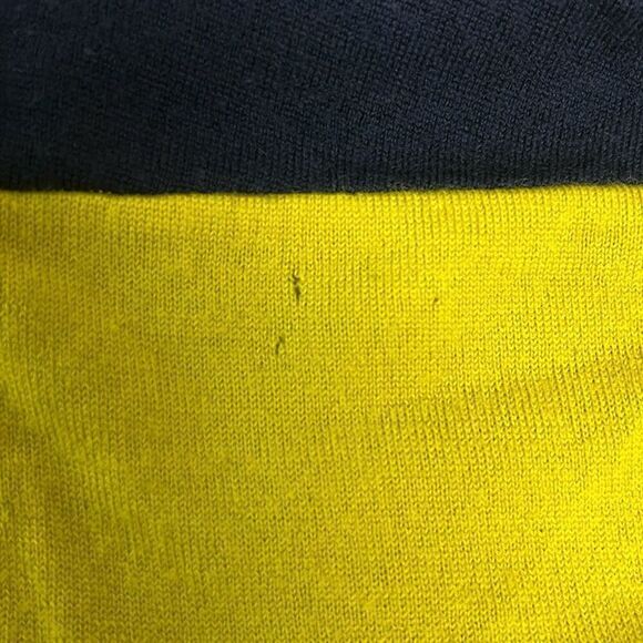 Nina Ricci Green Black Colorblock Knot Detail Wool Top Small Workwear Luxury - Picture 5 of 10